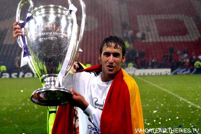 Raul Şampiyonlar Ligin'de 71 gol attı...